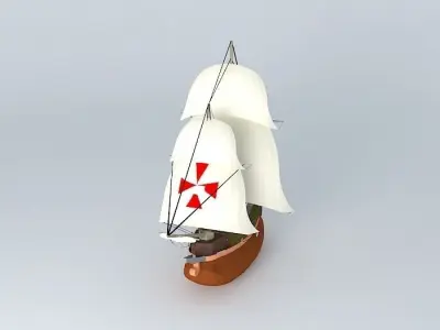 SPANISH STYLE GALLEON 3D model