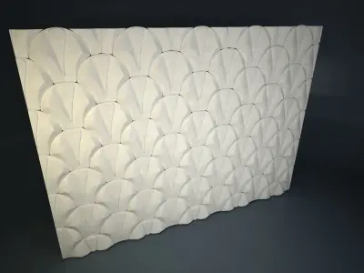 01 VIGELAND WALL PATTERN Free 3D model