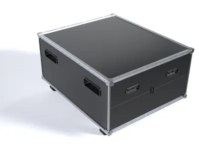 Heavy Duty Road Case Flight Cas 3D model