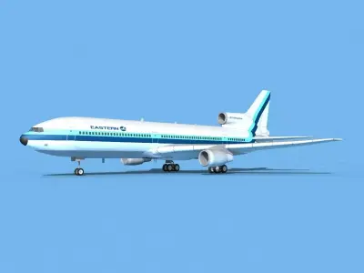 Lockheed L-1011 Eastern Airlines 1 3D model