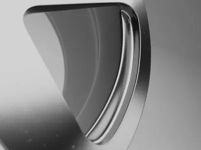 HRE 305M Monoblock Centre Lock Rim 3D model