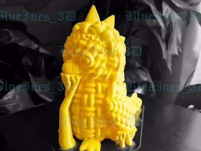 CROCHET DINOSAUR PENGUIN 3D print model