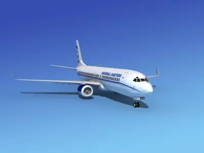 Boeing 737-800ER Universal Charters 3D model