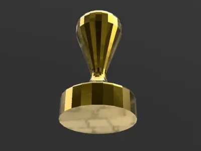 Professional espresso coffee tamper set 3D print model