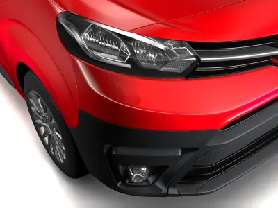 Toyota ProAce Van L1 2017 3D model