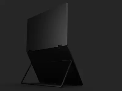 Dual Monitor 3D model