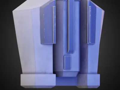 The Mandalorian Imperial Super Trooper JetPack for Cosplay 3D print model