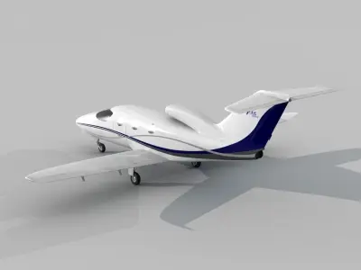 Epic Victory Jet Aircraft 3D model