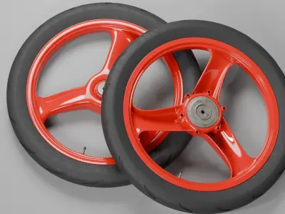Rim Peugeot 103 RCX Phase 02 extra 3D model