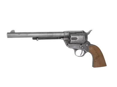 Colt Single-Action Army Revolver Peacemaker 3D model