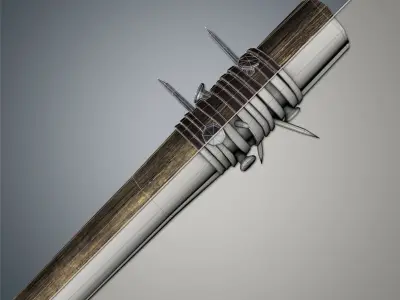 Medieval Tools and Weapons Pack Low-poly 3D model