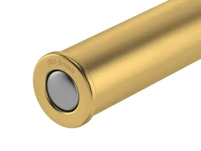 Bullet 303 British 3D model