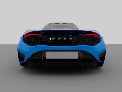 Mclaren 765 LT 3d model Free 3D model