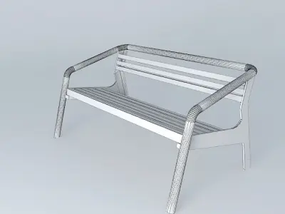 Gardenutcaipad bench Free 3D model