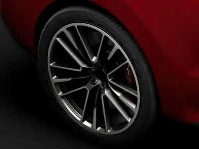 Maserati Levante Trofeo Launch Edition 2020 wheel 3D model