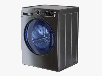 Inox Samsung WW6800 Washer 3D model