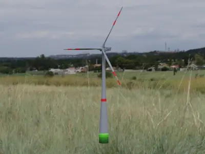 Windturbine wind turbine Free 3D model