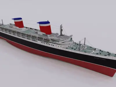 SS United States 3D model