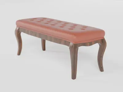 Single Sofa   Free low-poly 3D model