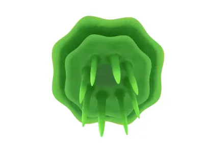 Jellyfish Green 3D model