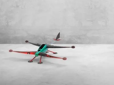 Air Bus cargo drone 3D print model