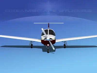 Piper Turbo Arrow III 3D model