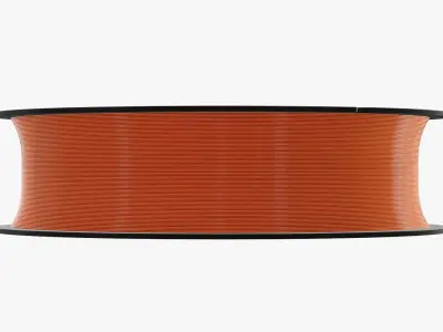 Fishing line with single spool 02 3D model