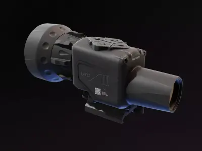 UTCx Thermal Weapon Sight Low-poly 3D model