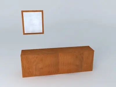 Leroy Merlin Wellington Bathroom Furniture Free 3D model