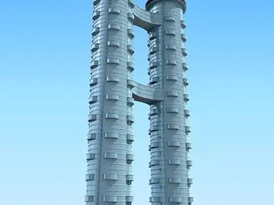 3D Architectural Building 73 3D model