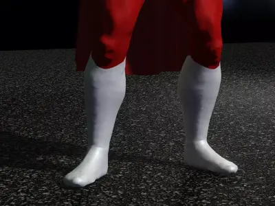Omni-Man Low-poly 3D model