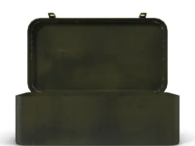 First aids kit 6 Low-poly 3D model