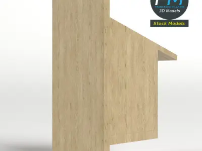 Nest box 3D model
