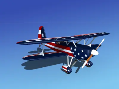 Stolp Starduster SA100 V00 3D model