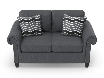 Loveseat - Set Part 2 Low-poly 3D model