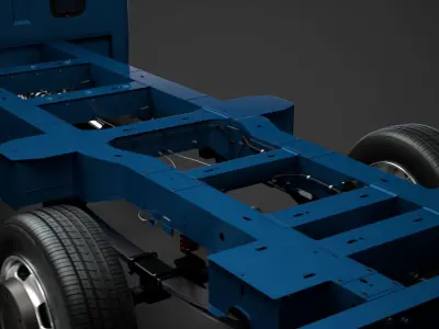 Opel Movano SingleCab SW E30 Chassis 2020 3D model