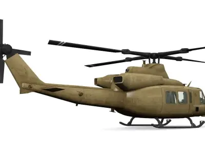 UH 1 Y Venom Low-poly 3D model