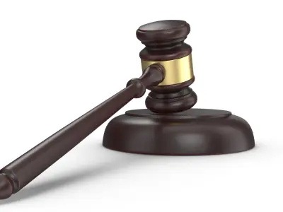 Gavel 3D model