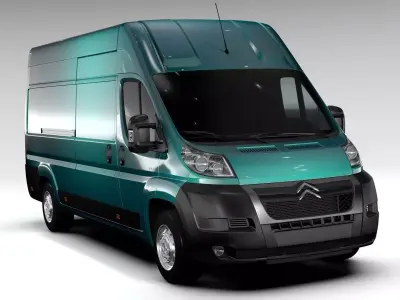 Citroen Relay Van L4H3 2006-2014 3D model