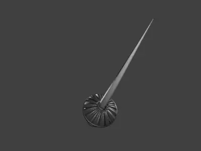 Rapier sword 3D model