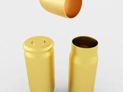 7 62x25 Tokarev Cartridge 3D model