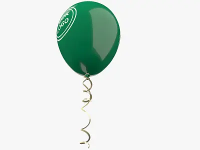 Balloon with your logo 3D model