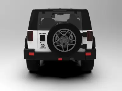 BAIC BJ40 Free 3D model