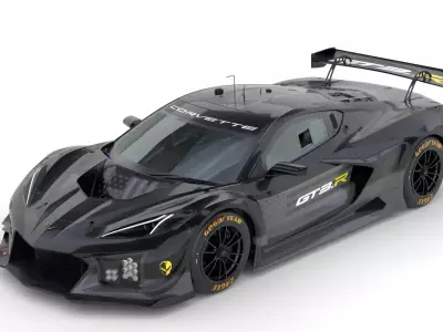 Corvette Z06 GT3 R 2024  3D model