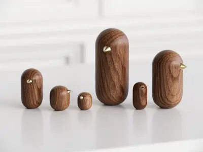 Little Bird by Normann Copenhagen all sizes all colors 3D model