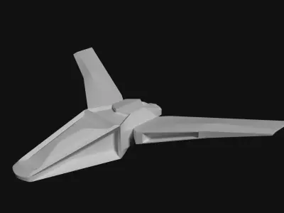 Spaceship GS1 3D model