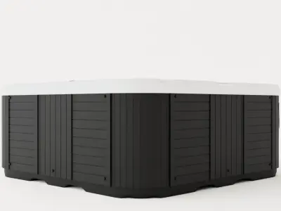 Jupiter Spa 94 Jets 6 People Free Shipping For Outdoor B Low-poly 3D model