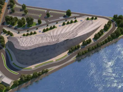 0120 - Bird Wing Project - 2Ds Drawing - 3Ds Files 3D model