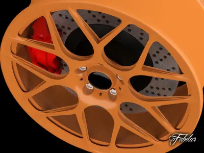 Maggiolino RS rim 3D model