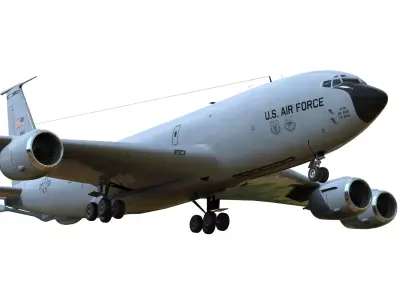 Boeing KC-135 Stratotanker 3D model